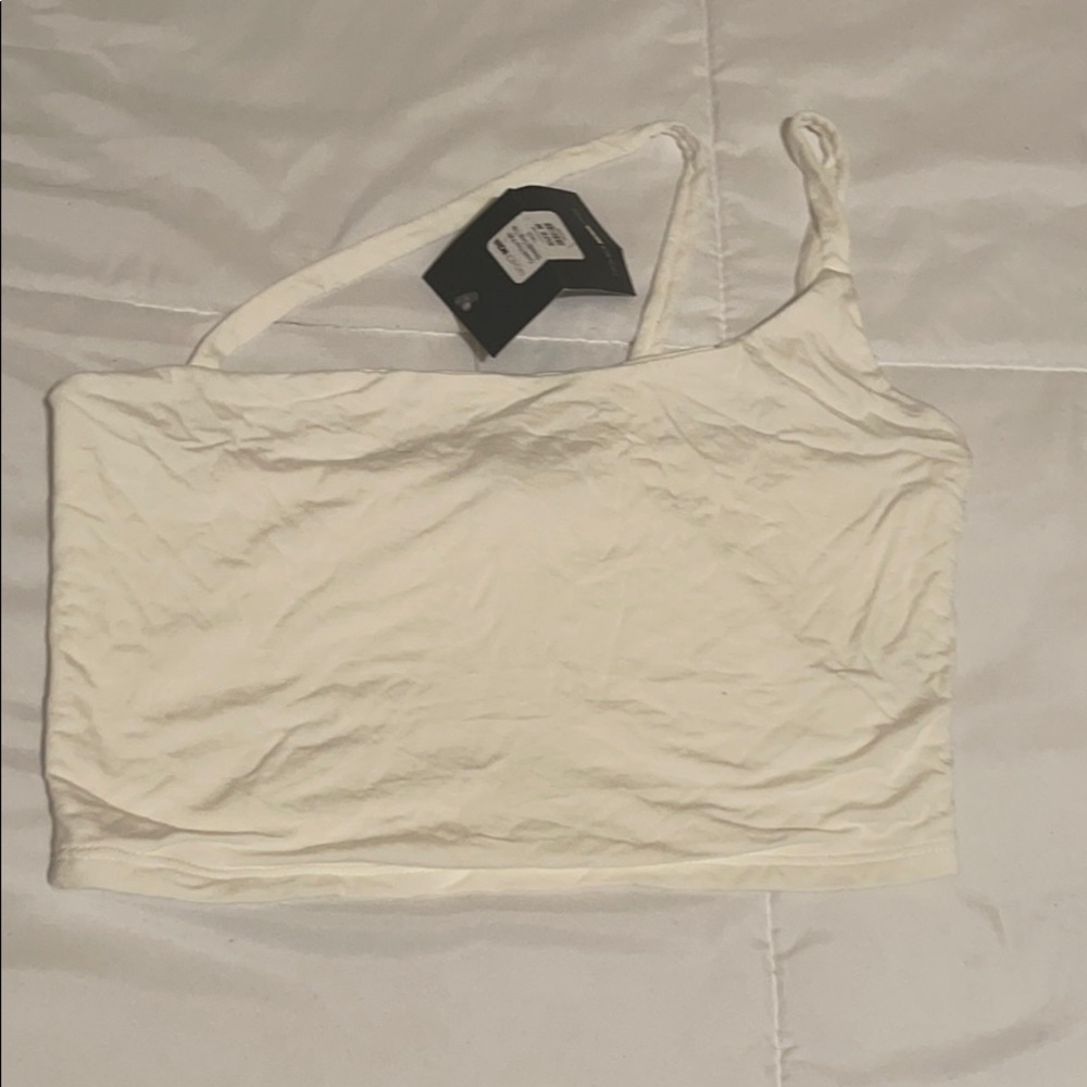 One sided crop top
